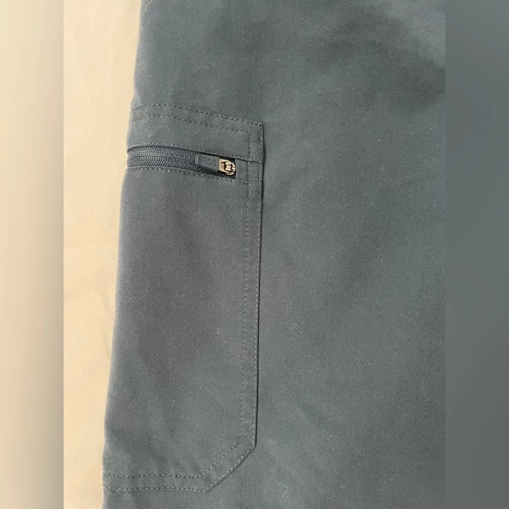 Figs Straight Leg Blue Scrub Pants